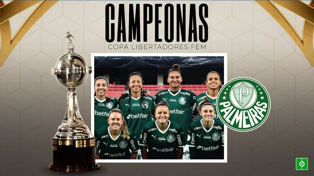 Palmeiras se quedó con la Copa Libertadores Femenina. BeSoccer