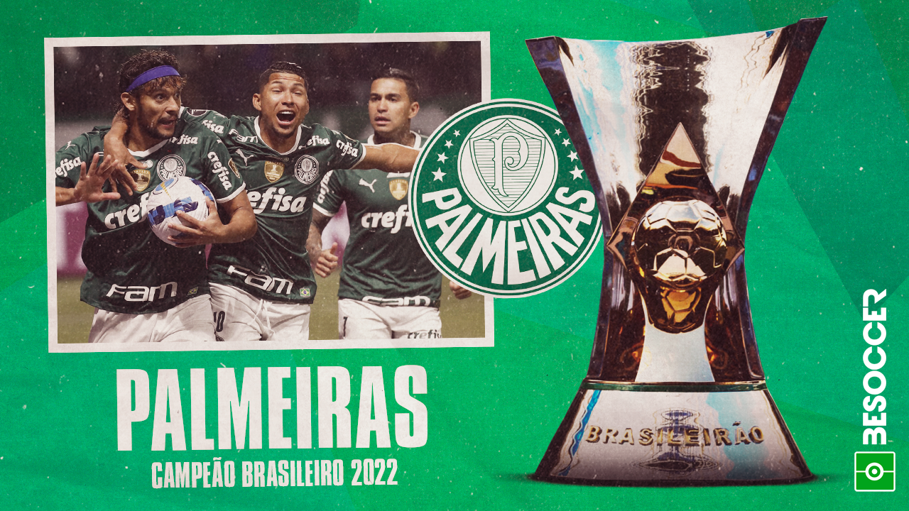 Palmeiras é campeão da Série A do Brasileirão