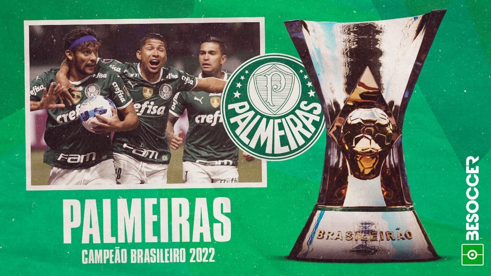 Palmeiras campeão brasileiro 2022. BeSoccer