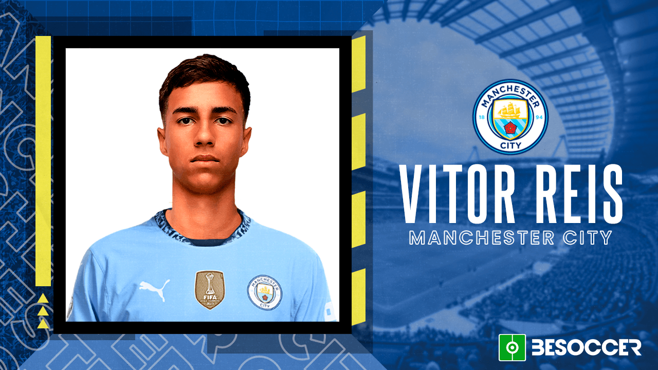 Manchester City have finally announced through an official statement the arrival of Palmeiras youngster Vitor Reis. The 19-year-old centre-back has signed a four-and-a-half-year contract, which means he will be tied to the Sky Blues until the summer of 2029.