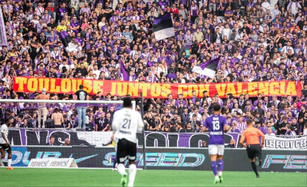 El detalle del Toulouse con Valencia. ToulouseFC