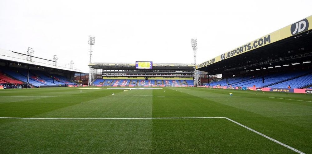 Selhurst Park suffered turnstile problems. EFE