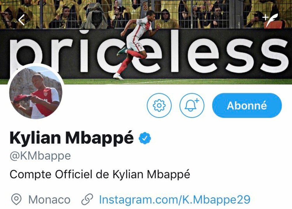Mbappe could be set to leave Monaco. Twitter