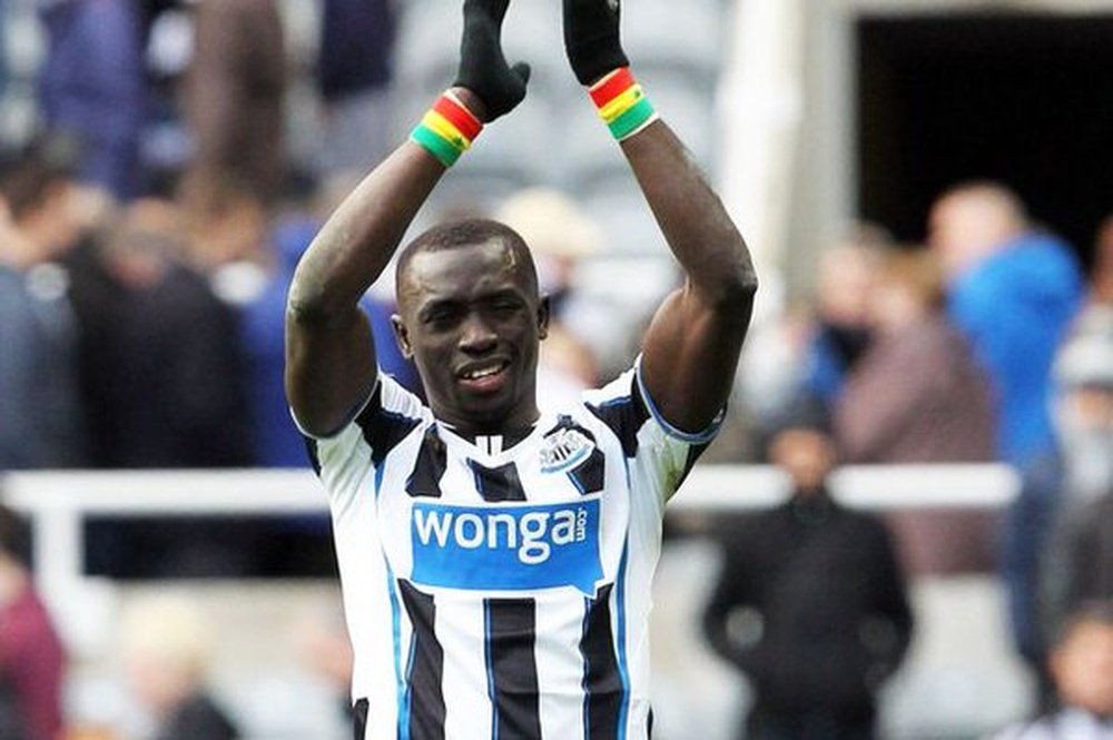 Papiss Cissé, jugador del Newcastle. @CissePapiss