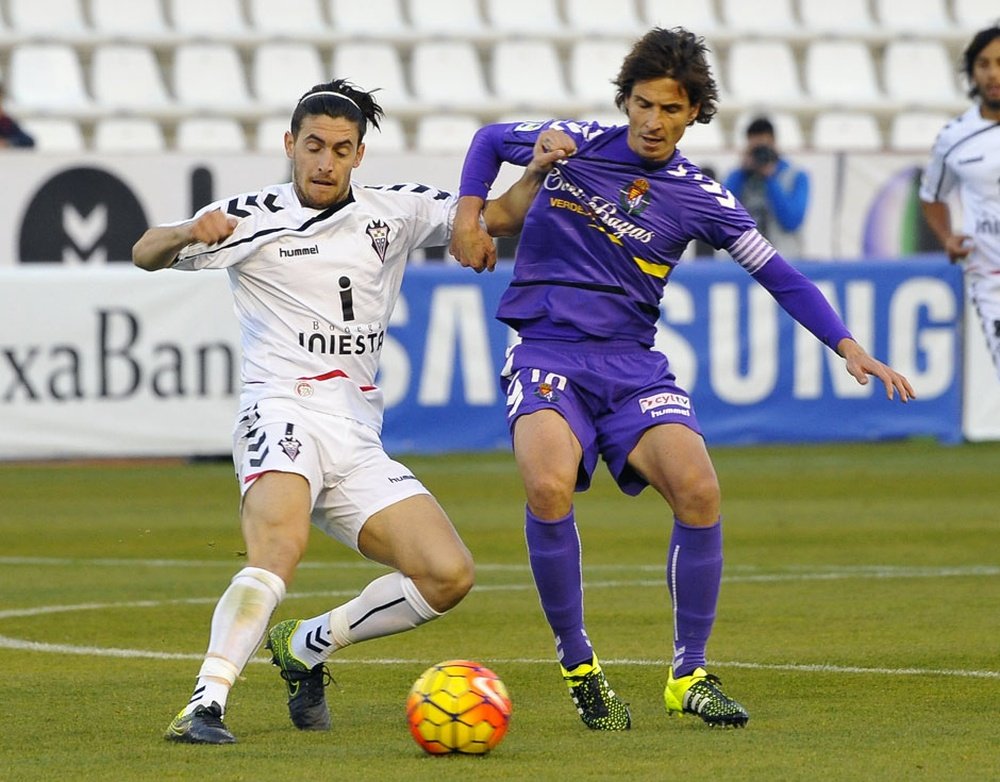 Partido entre Albacete y Valladolid. RealValladolid