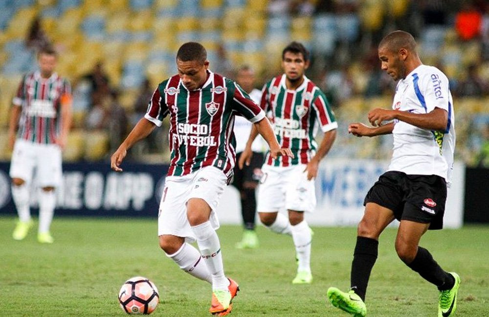 Maracanã viu o Fluminense estrear a Copa Sul-Americana e ganhar. Twitter/Conmebol