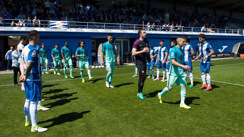 El Barcelona B busca hacerse fuerte ante el Valladolid. FCBarcelona