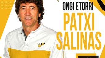 Patxi Salinas dirigirá al Portugalete. Twitter/ClubPortugalete