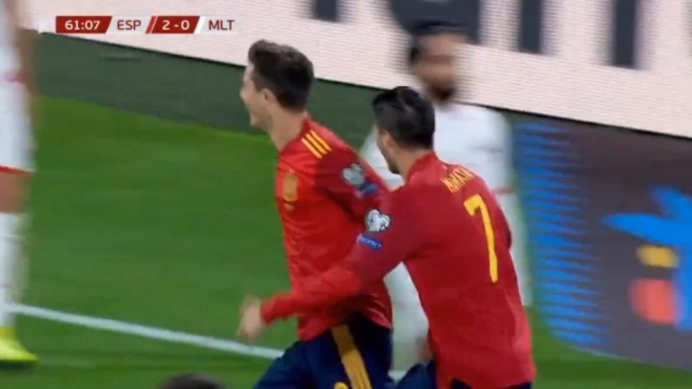 Debutto da sogno per il difensore. RTVE