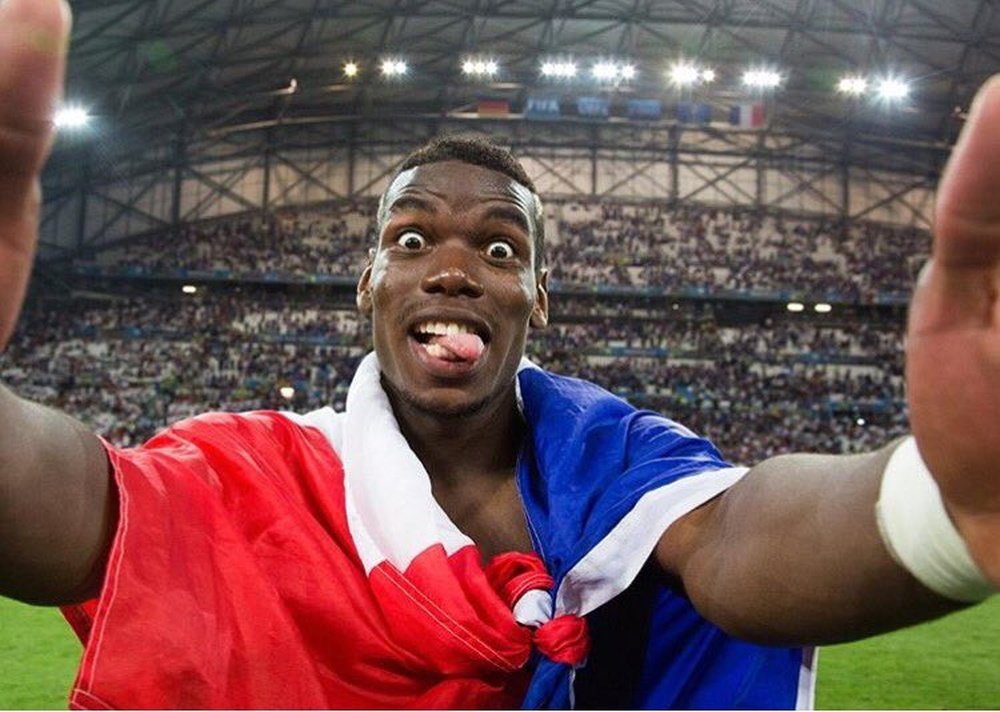 Pogba didn't decide his future yet. AFP