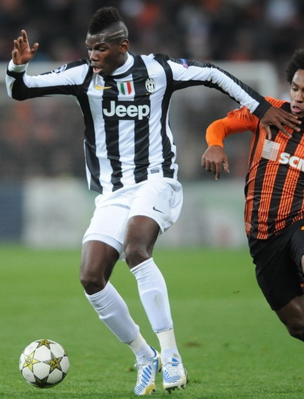 Paul Pogba, durante un partido de la Juventus. Football.ua