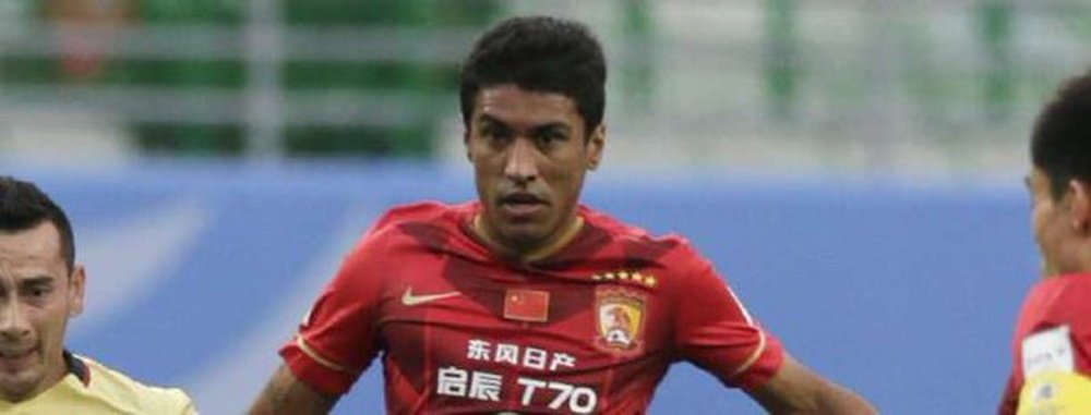Paulinho, Guangzhou scored the winning goal against Kashima Antlers . Twitter