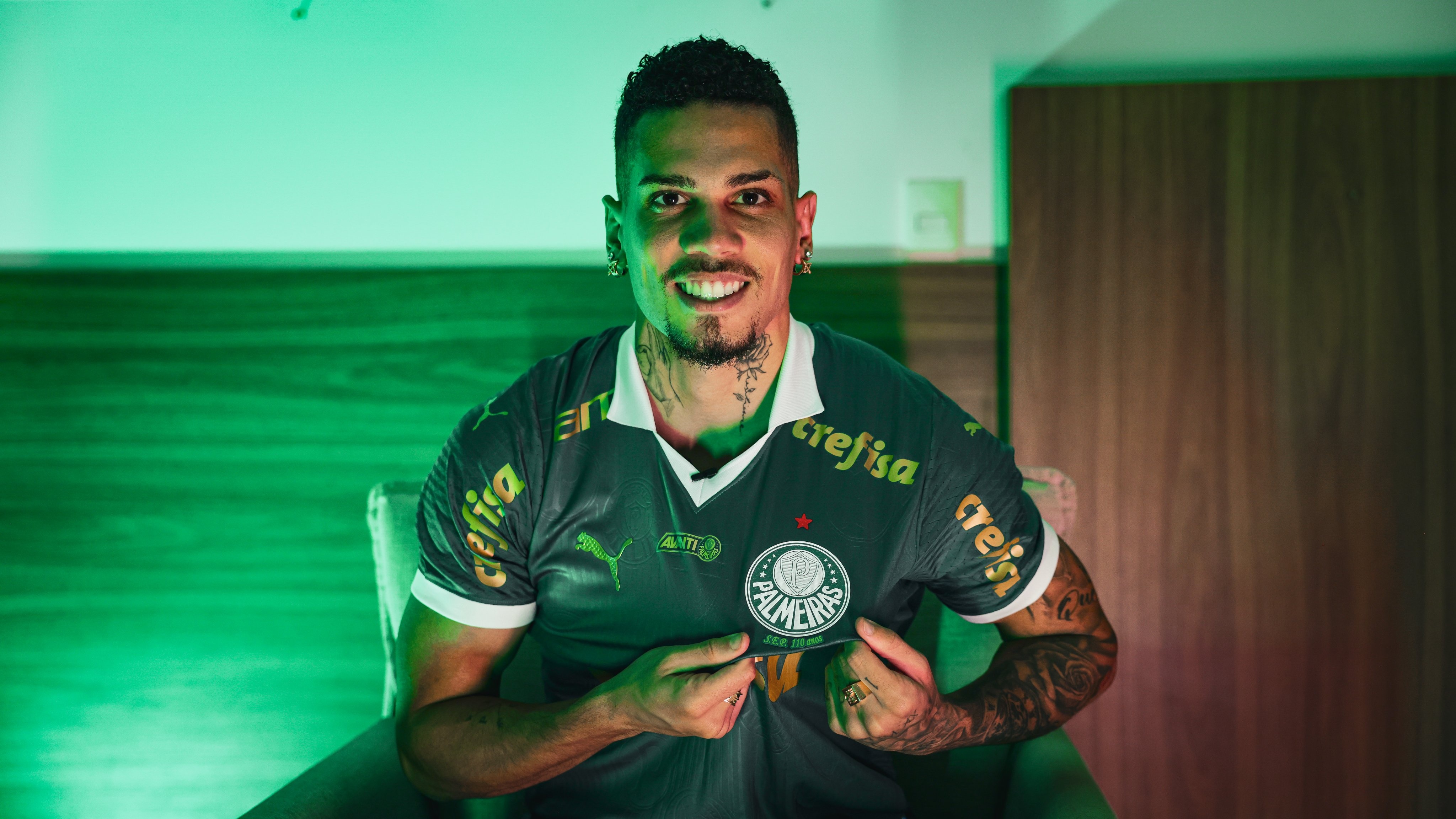 Palmeiras ficha a Paulinho, máximo goleador brasileño en 2024. Palmeiras