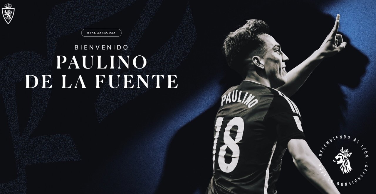 Paulino de la Fuente llega al Real Zaragoza. Real Zaragoza
