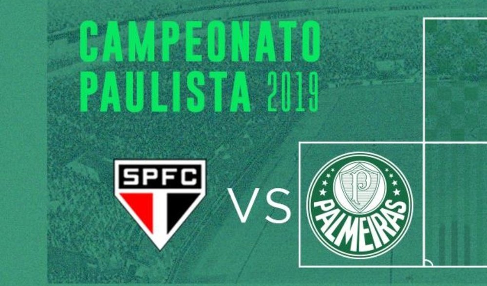 Paulistão: prováveis escalações de São Paulo e Palmeiras. Twitter @Palmeiras
