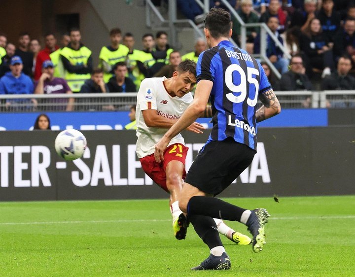 La Roma batte l'Inter. AFP