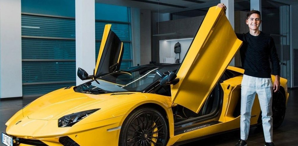 Dybala, nuevo embajador de la marca. Lamborghini