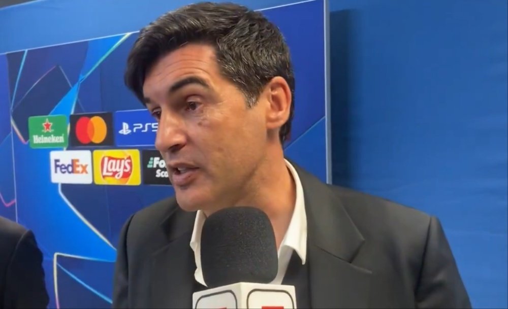 Fonseca highly rated Morata's role at Milan. Screenshot/ESPN