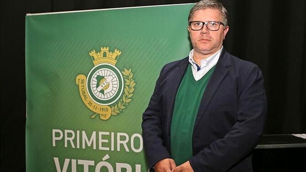 Paulo Gomes, nuevo presidente del Vitoria Setúbal. Twitter/oficialvfc
