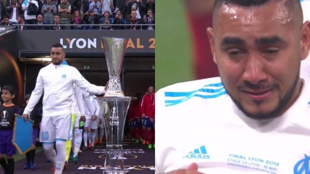 Payet quiso la Copa desde el primer segundo. Captura/BeINSports