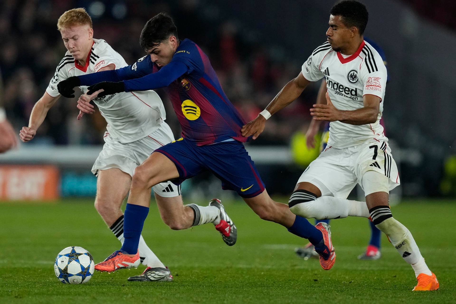 Pedri explicó la remontada del Barça. EFE