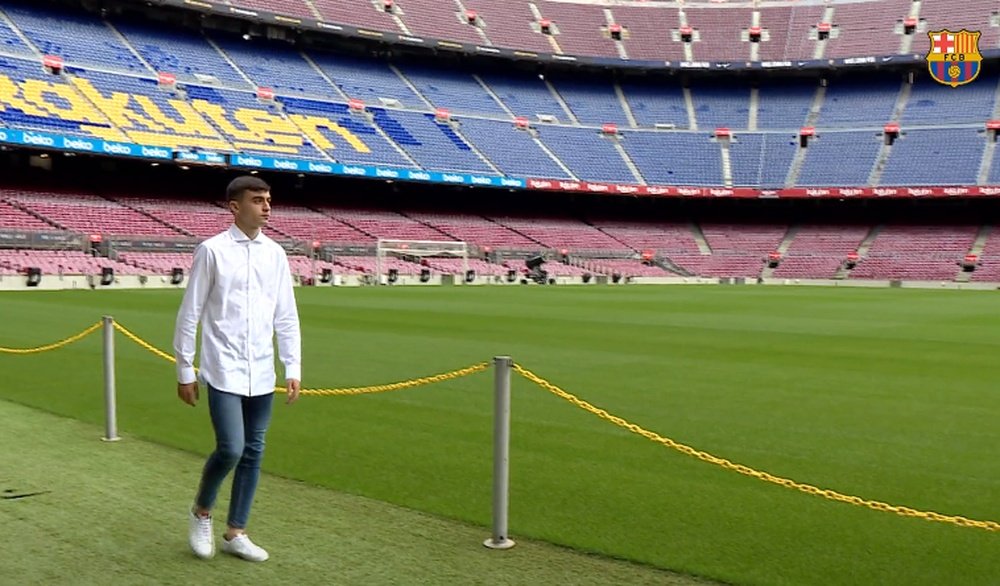 El Tenerife admitió varios intentos de fichar a Pedri. FCBarcelona