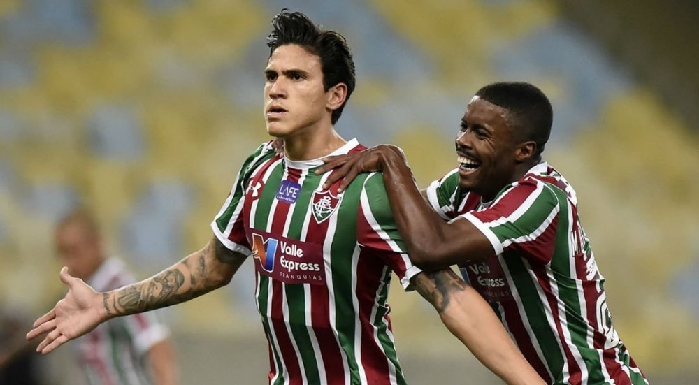 Fluminense derrotó a Defensor por 0-1. Twitter/globoesportecom