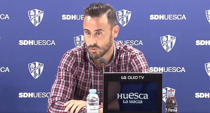 Pedro López sueña con devolver al Huesca a Primera