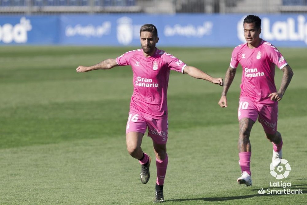 Pejiño firmó un doblete ante el Fuenlabrada. LaLiga