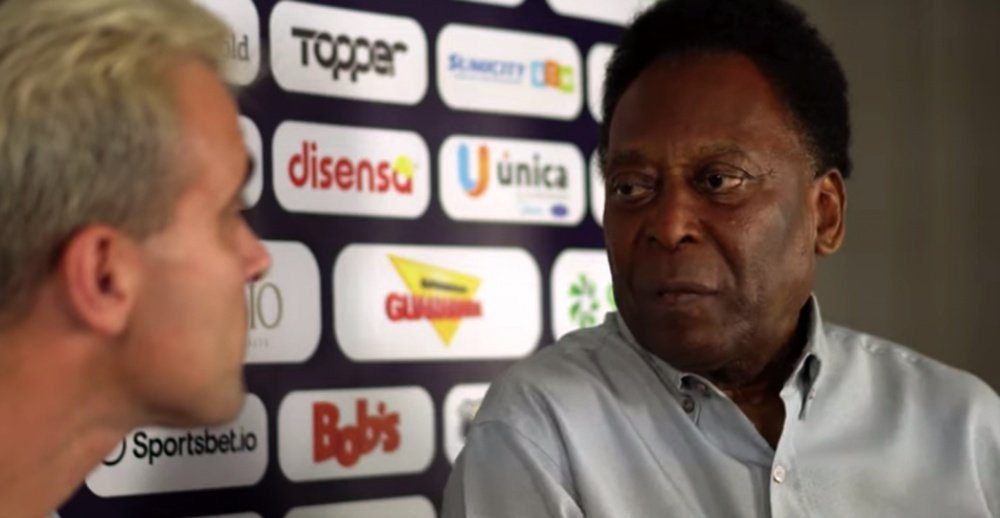 Pelé se declara el mejor. Youtube