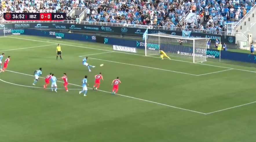 Bebé no deja dormir a Jémez: penalti fallado y error en el 0-1