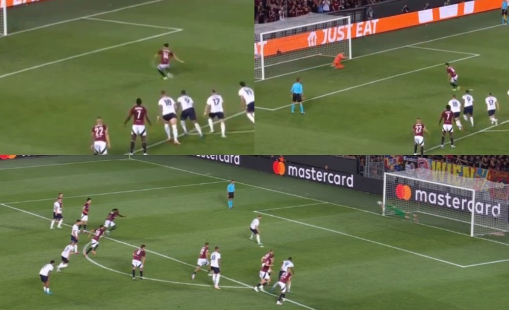 Hubo dos penaltis fallados en 8 minutos. Capturas/ZiggoSports