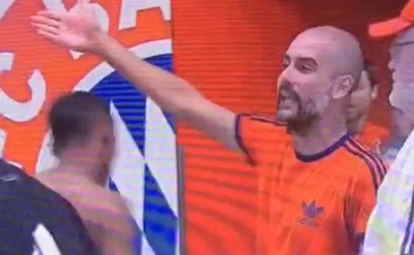 Pep Guardiola loses it after 3-0 defeat