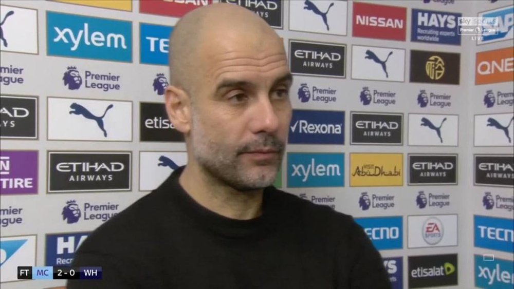 Guardiola dejó claro que si se va, es porque le han echado. SkySports