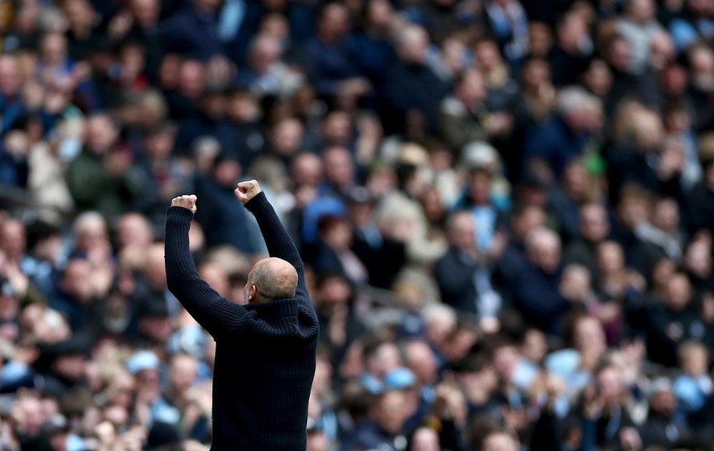 Guardiola analizó el encuentro ante el Arsenal. EFE