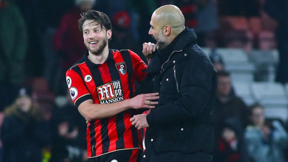 Harry Arter extends his contract with Bournemouth for four more years. AFP