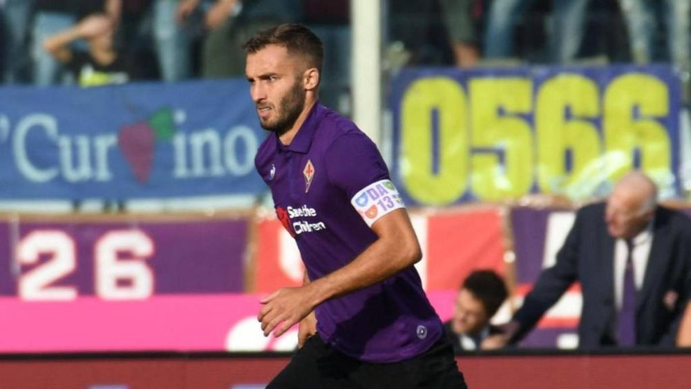 Fiorentina's stars will continue to wear the armband in their games. EFE/Claudio Giovannini