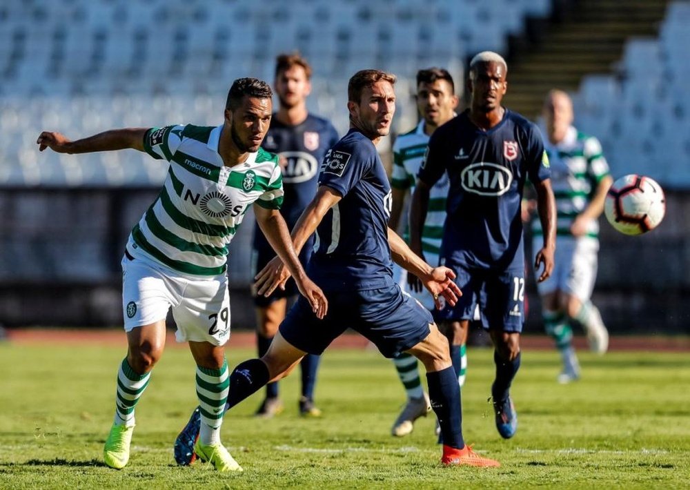 Luiz Phellype hizo un tanto en el triunfo del equipo lisboeta. Sporting_CP