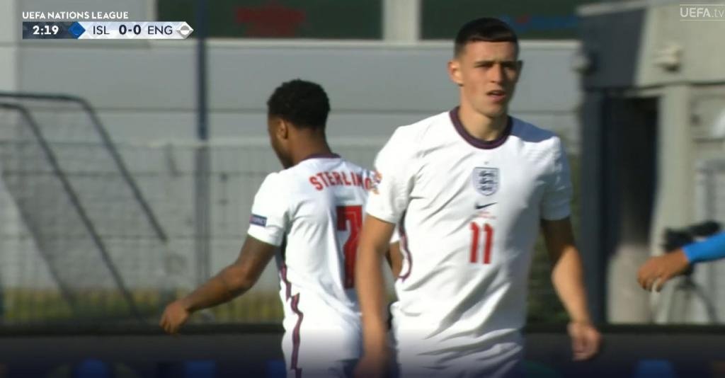 Foden, il pupillo di Guardiola, ha debuttato con l'Inghilterra