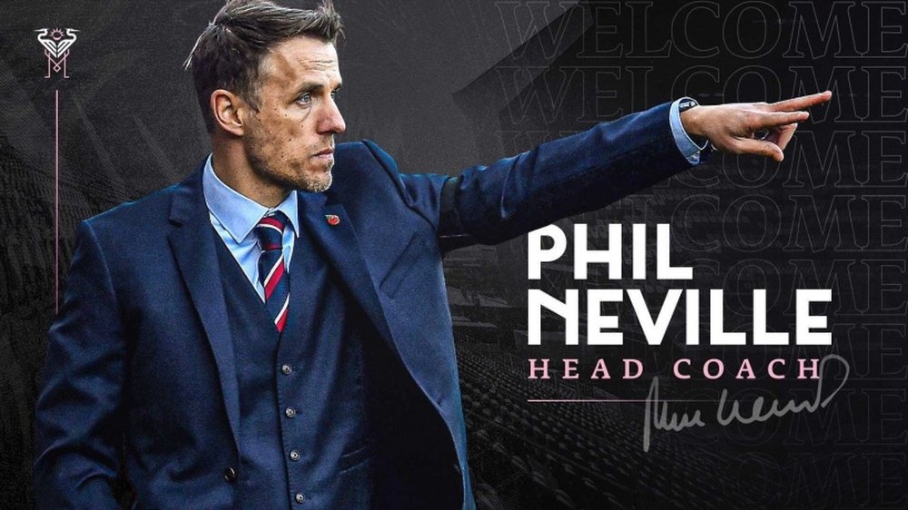 Phil Neville, nuevo entrenador de Inter Miami. InterMiami
