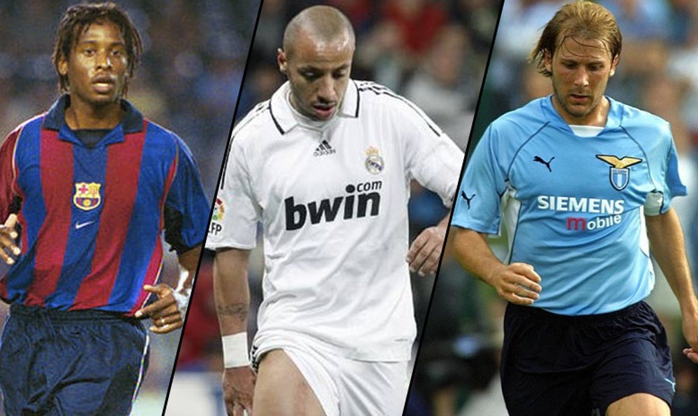 Philippe Christanval, Julien Faubert y Gaizka Mendieta, tres fichajes fallidos.