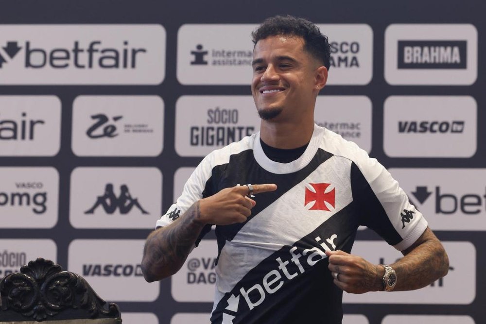Coutinho presentato dal Vasco da Gama. EFE
