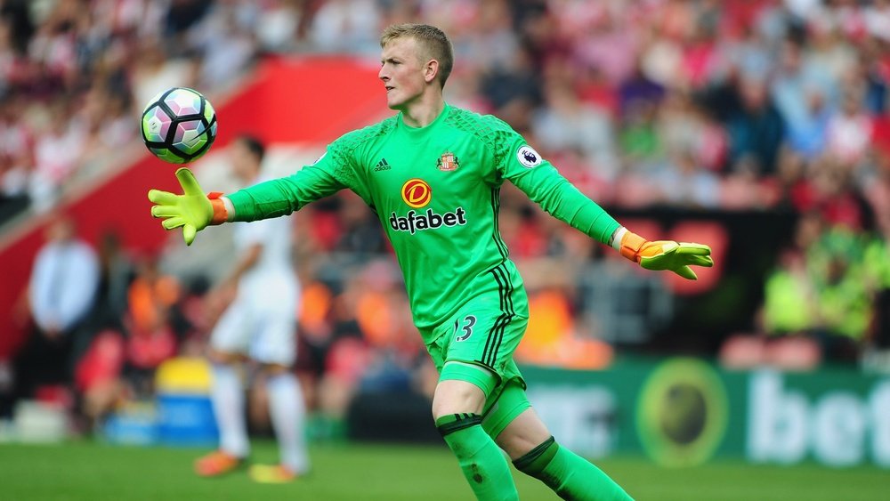 Pickford has been forced to withdraw from the England squad through injury. SAFC