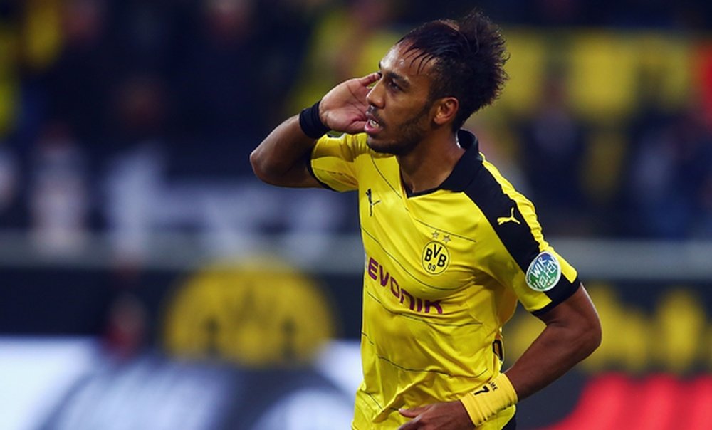 Pierre-Emerick Aubameyang, jugador del Borussia Dortmund. Twitter