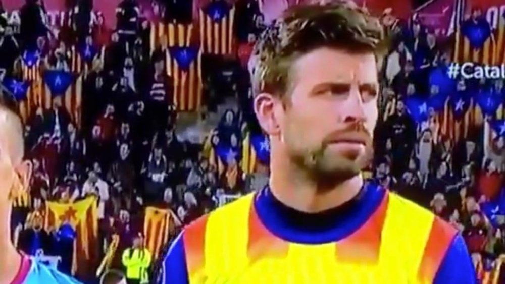 Piqué comparó a la Selección Catalana con España. Captura/TV3
