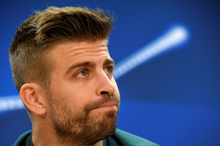 Pique calls for video referees in Spain to boost LaLiga standards. AFP