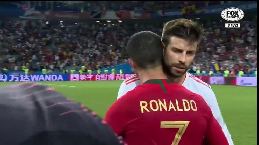 Spagna-Portogallo ai Mondiali 2018 terminò 3-3. Captura/FoxSports