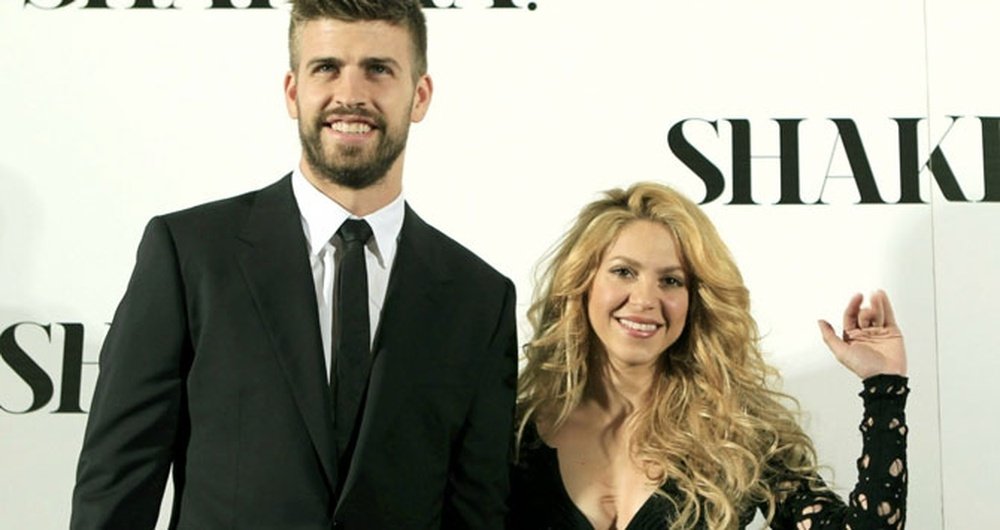 Piqué y Shakira están ya en Rosario. EFE