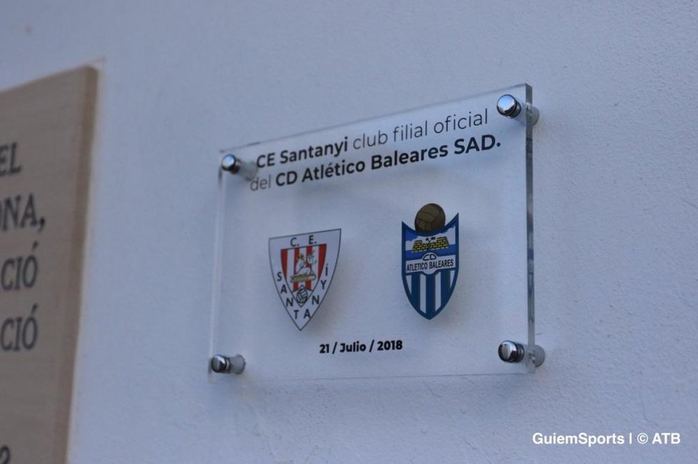El Santanyí será, desde la próxima campaña, el filial del Atlético Baleares. Twitter/atleticbalears