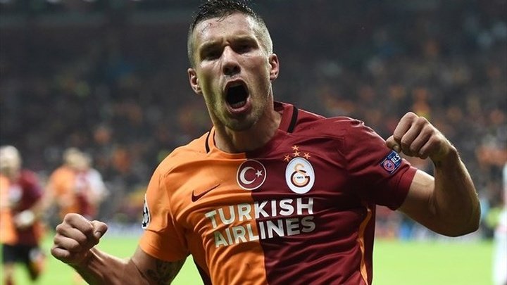 Japan-bound Podolski focused on Galatasaray for now